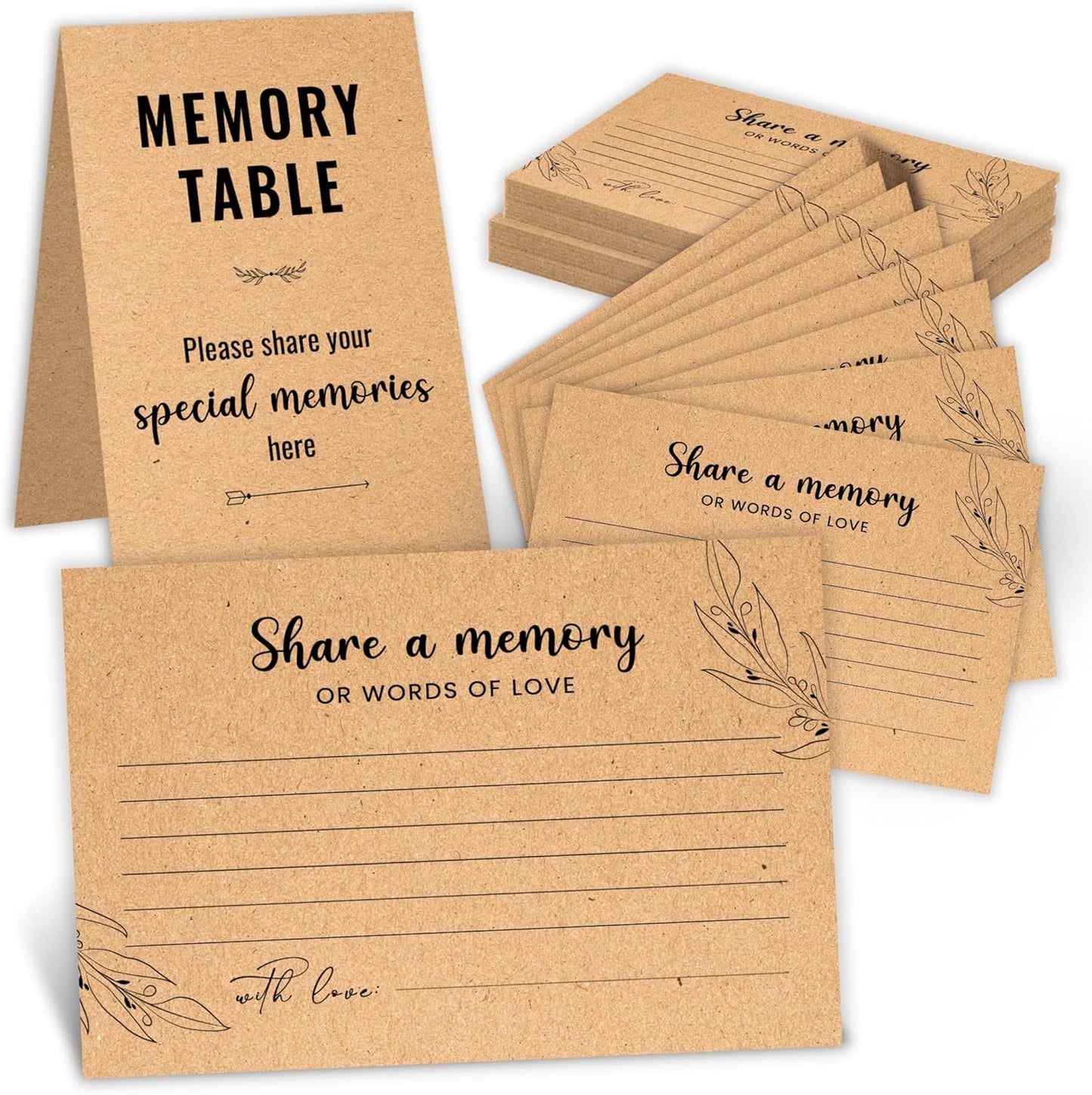 Share A Memory Funeral Cards — photo 1