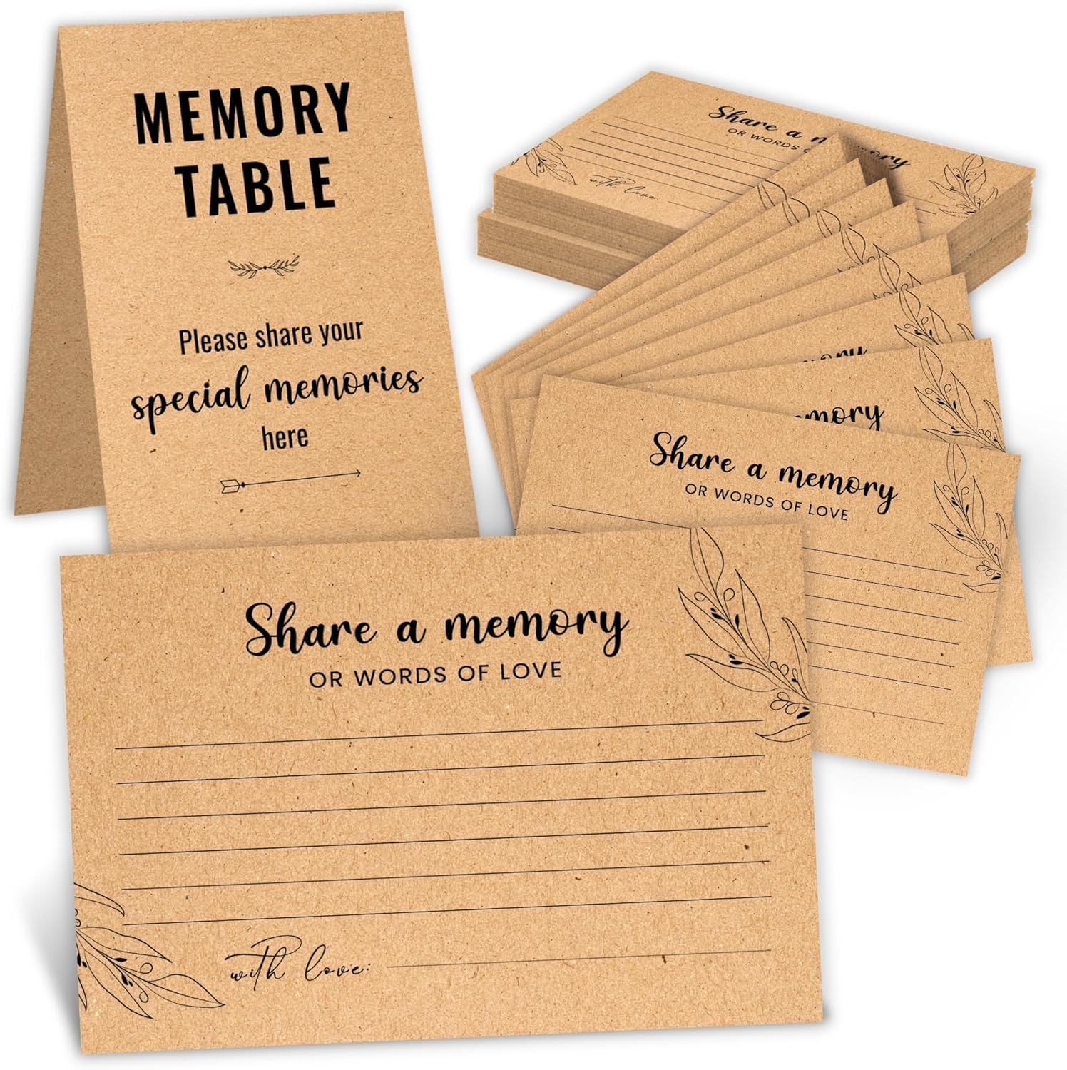 Share A Memory Funeral Cards — photo 1