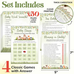 Woodland Baby Shower Games — view 2