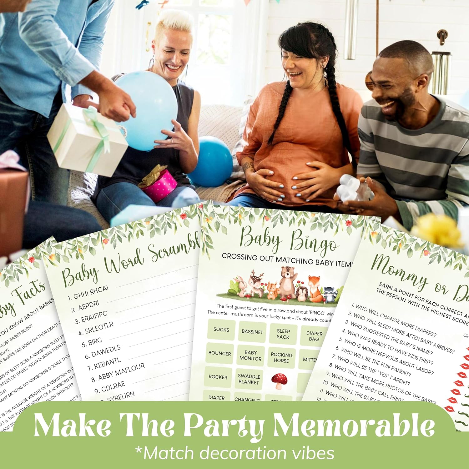 Woodland Baby Shower Games — photo 5