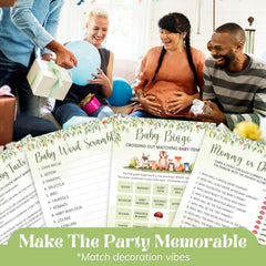 Woodland Baby Shower Games — view 5