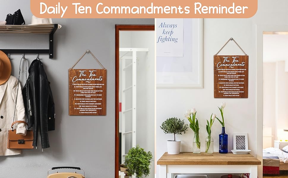 Ten Commandments Wall Decor — photo 10