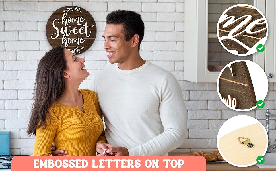 Home Sweet Home Wall Plaque — photo 10