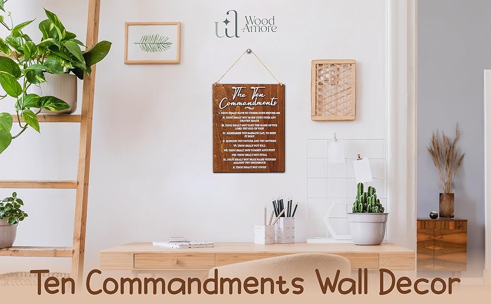 Ten Commandments Wall Decor — photo 7