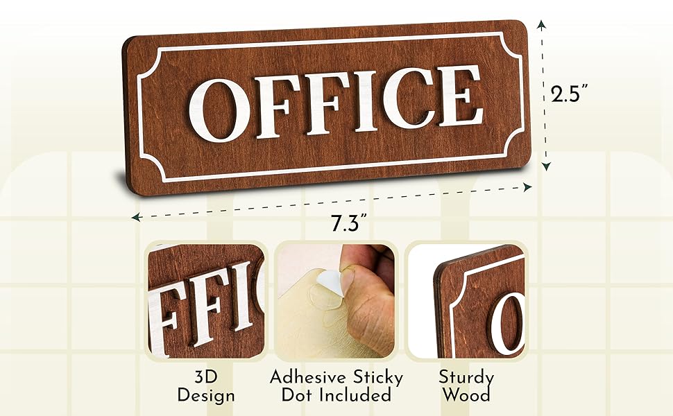 Office Sign For Door — photo 8